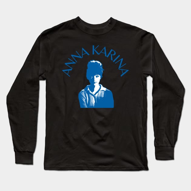 Anna karina vintage Long Sleeve T-Shirt by MarketDino